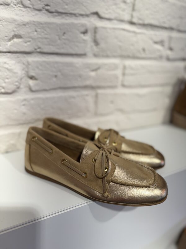 Mocassin Marina esprit bateau doré Alpe