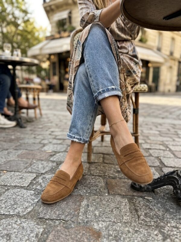 Mocassin Leonie camel We do