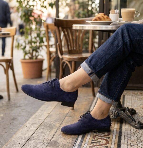 Derby bleu marine Mathilde We do
