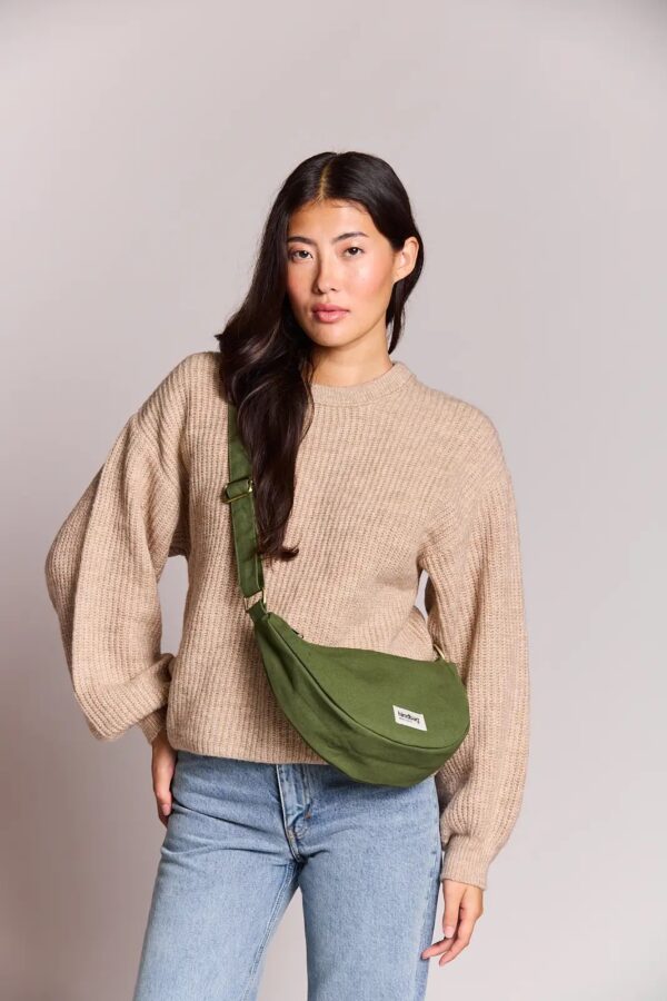 Sac banane Andrea Olive Hindbag