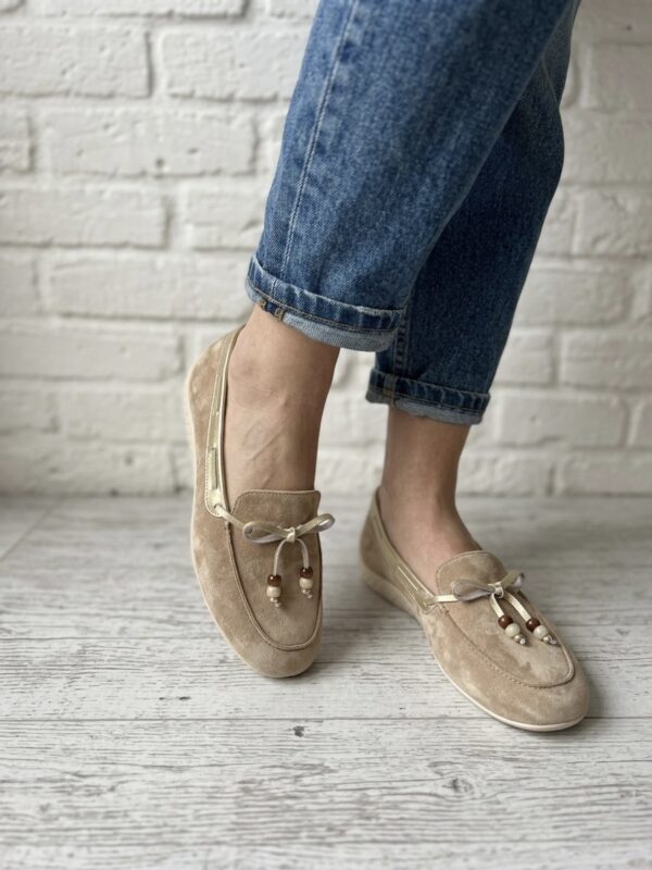 Mocassin Livery beige Fugitive