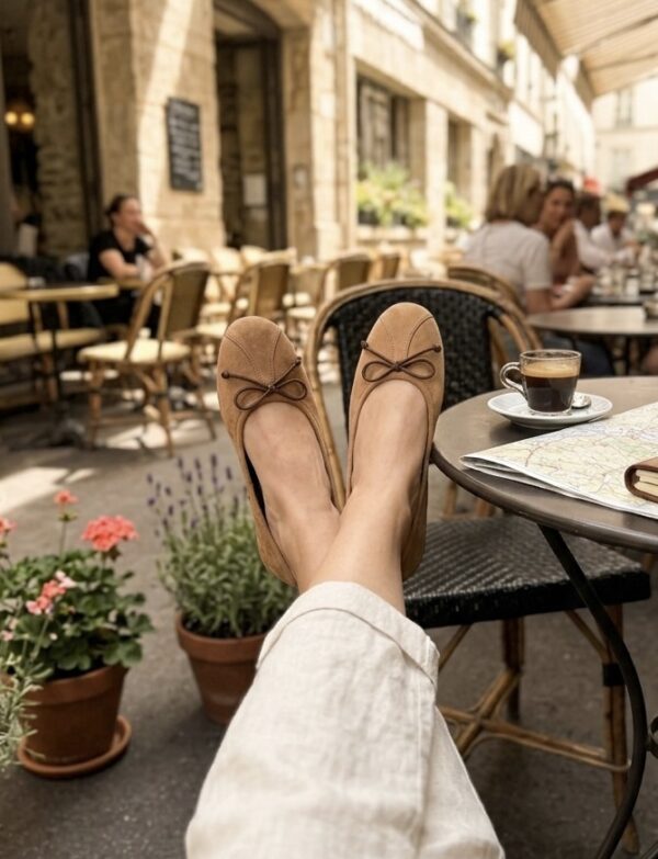 Ballerine Limull camel Fugitive