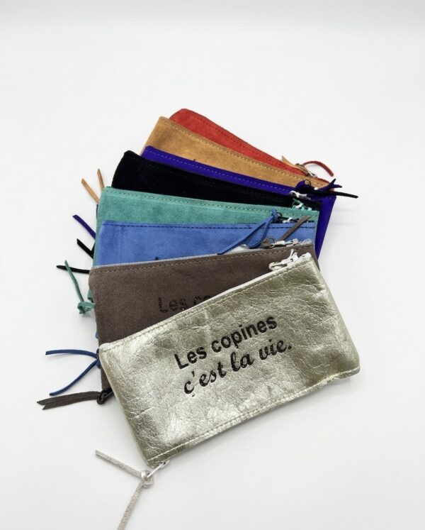 Pochette double zip Léa (Les copines c’est la vie)
