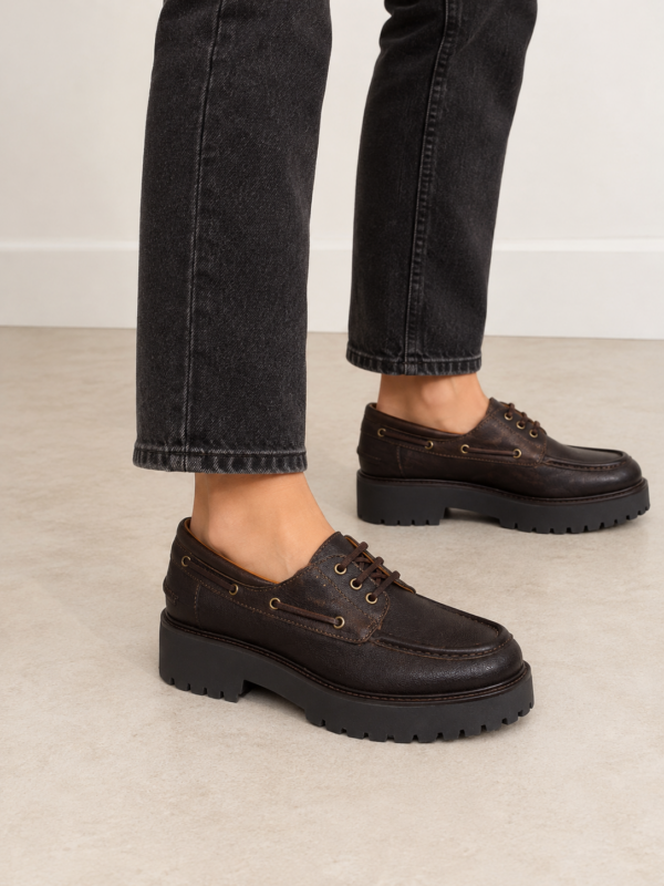 Chaussures Nora Marron Aliwell
