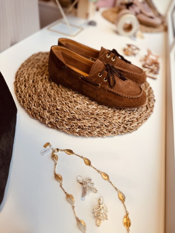 Mocassins Otis Cognac Velours